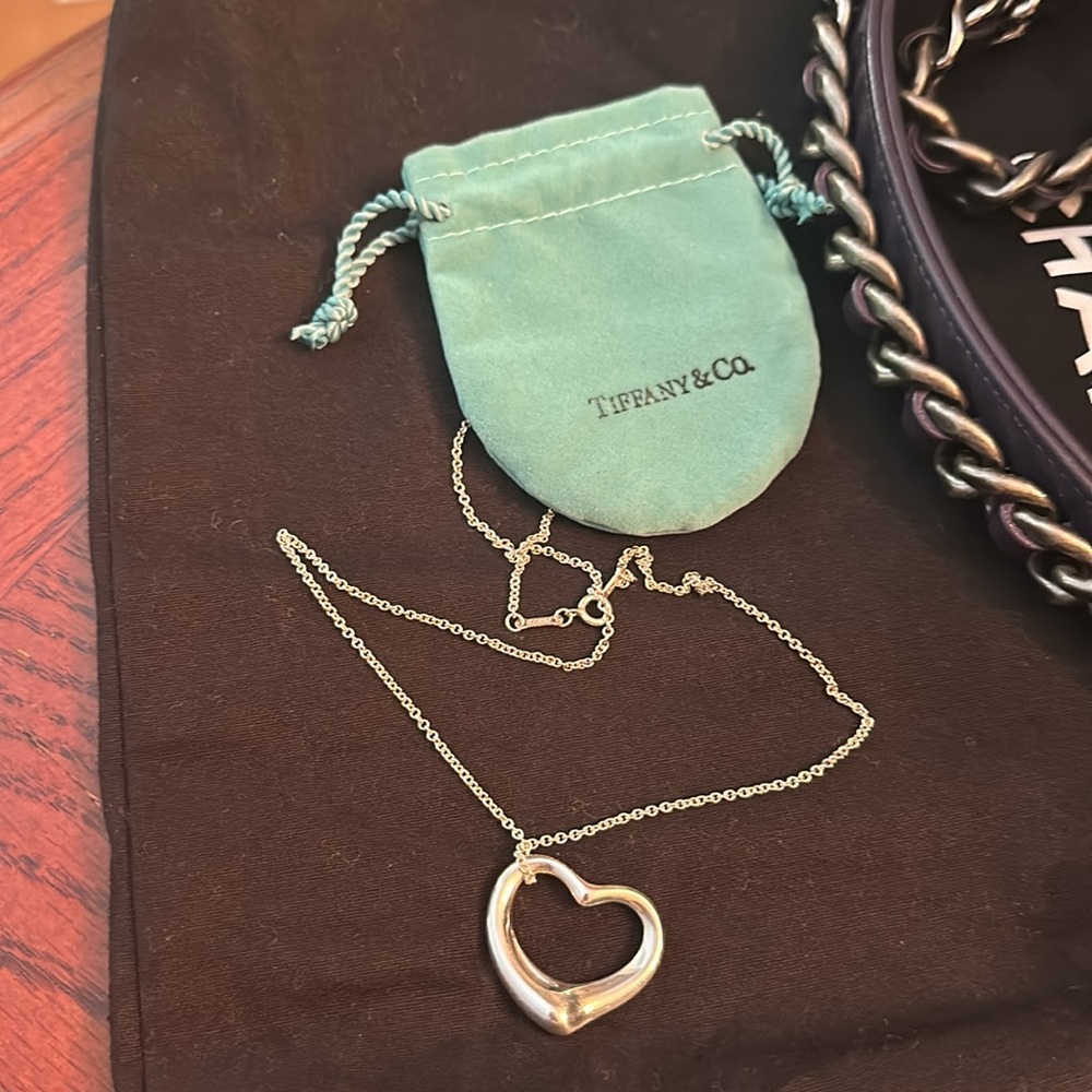 ❤️Tiffany Co.❤️Elsa Peretti Open Heart ❤️